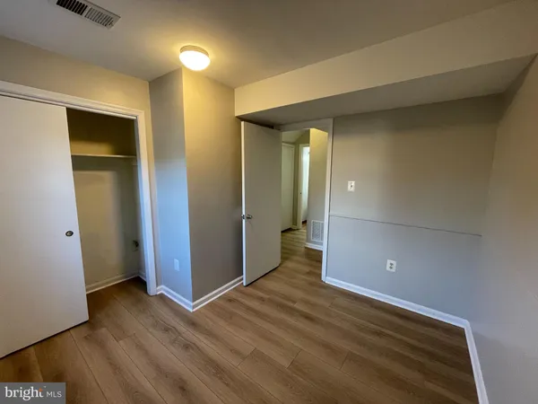 wooden floor in an empty room