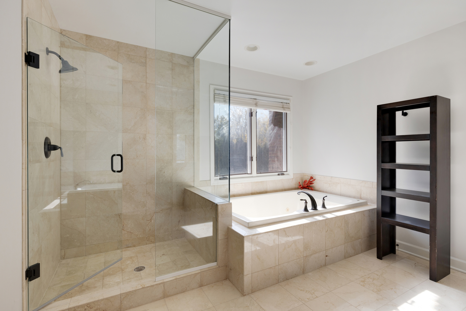 4469 Kettering Drive Long Grove, IL 60047 - Photo 19 of 45 a bathroom with a bathtub and a shower