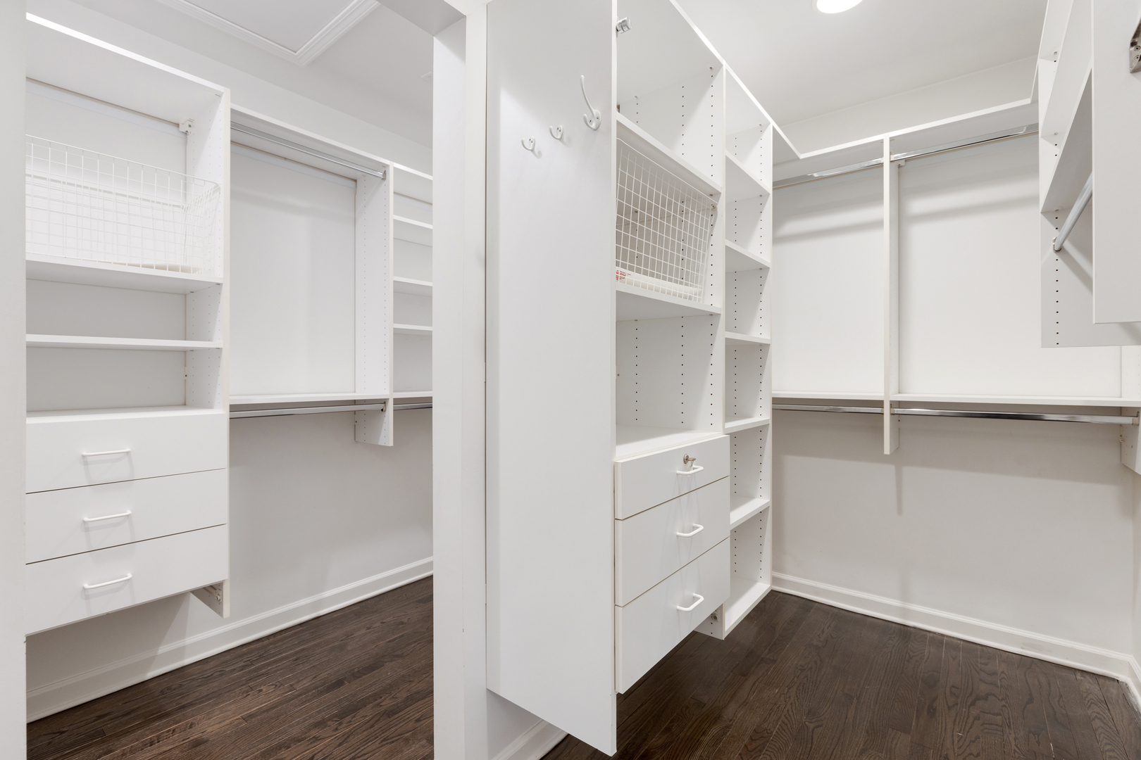 4469 Kettering Drive Long Grove, IL 60047 - Photo 20 of 45 a view of walk in closet with empty racks