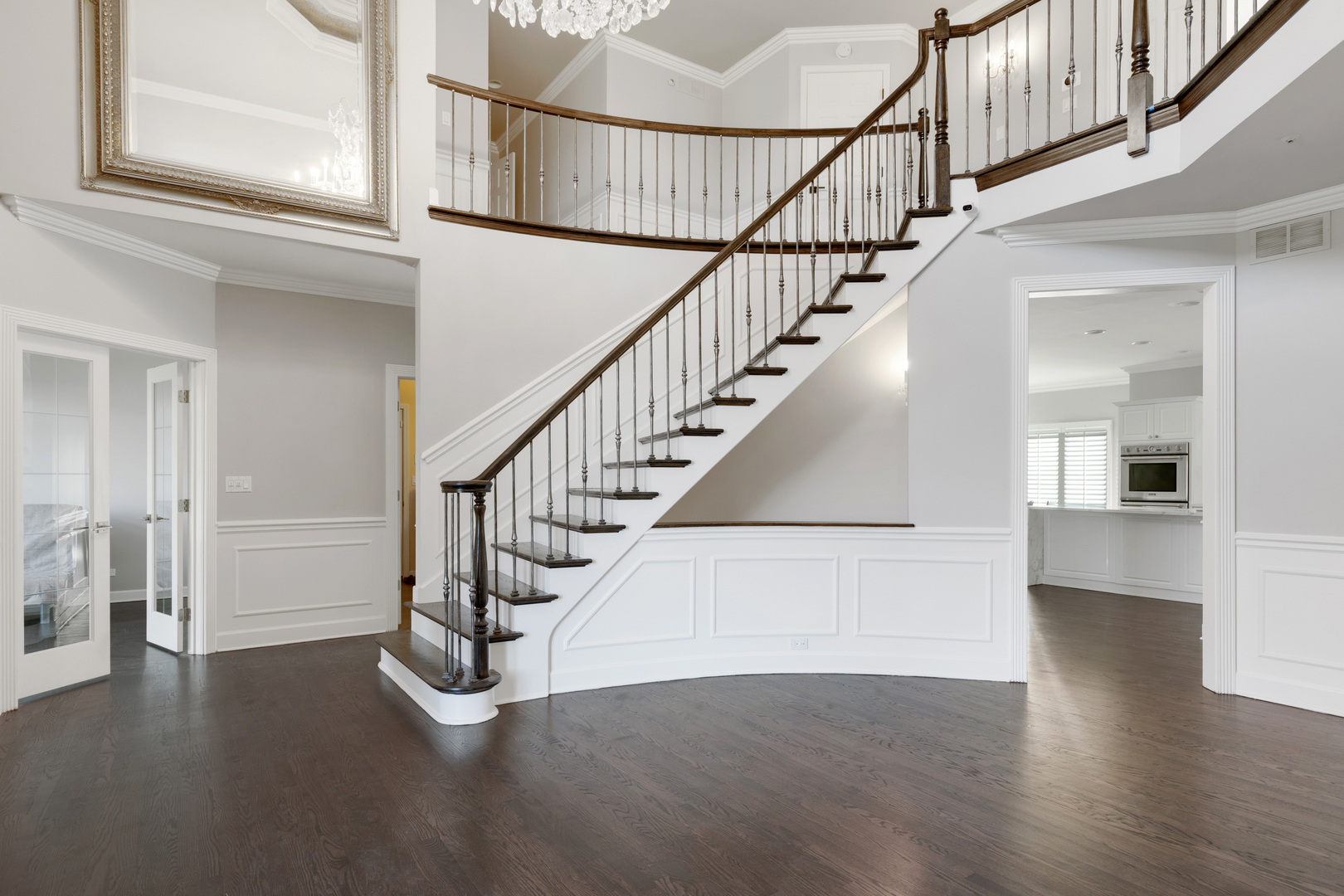 4469 Kettering Drive Long Grove, IL 60047 - Photo 2 of 45 a view of entryway and hall with wooden floor