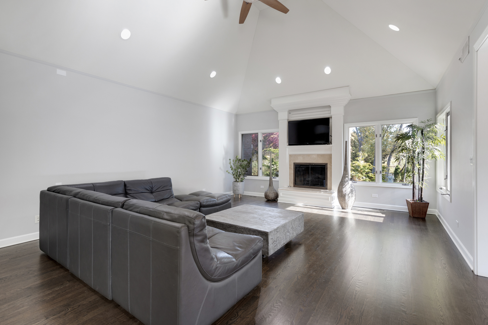 4469 Kettering Drive Long Grove, IL 60047 - Photo 10 of 45 a living room with furniture and a fireplace