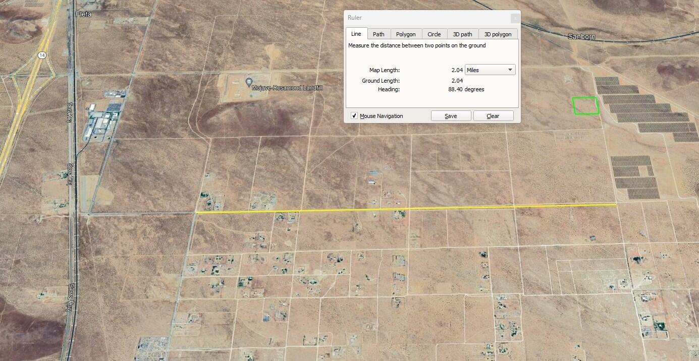 15th Street East Mojave, CA 93501 - Photo 11 of 15 42904228 distance