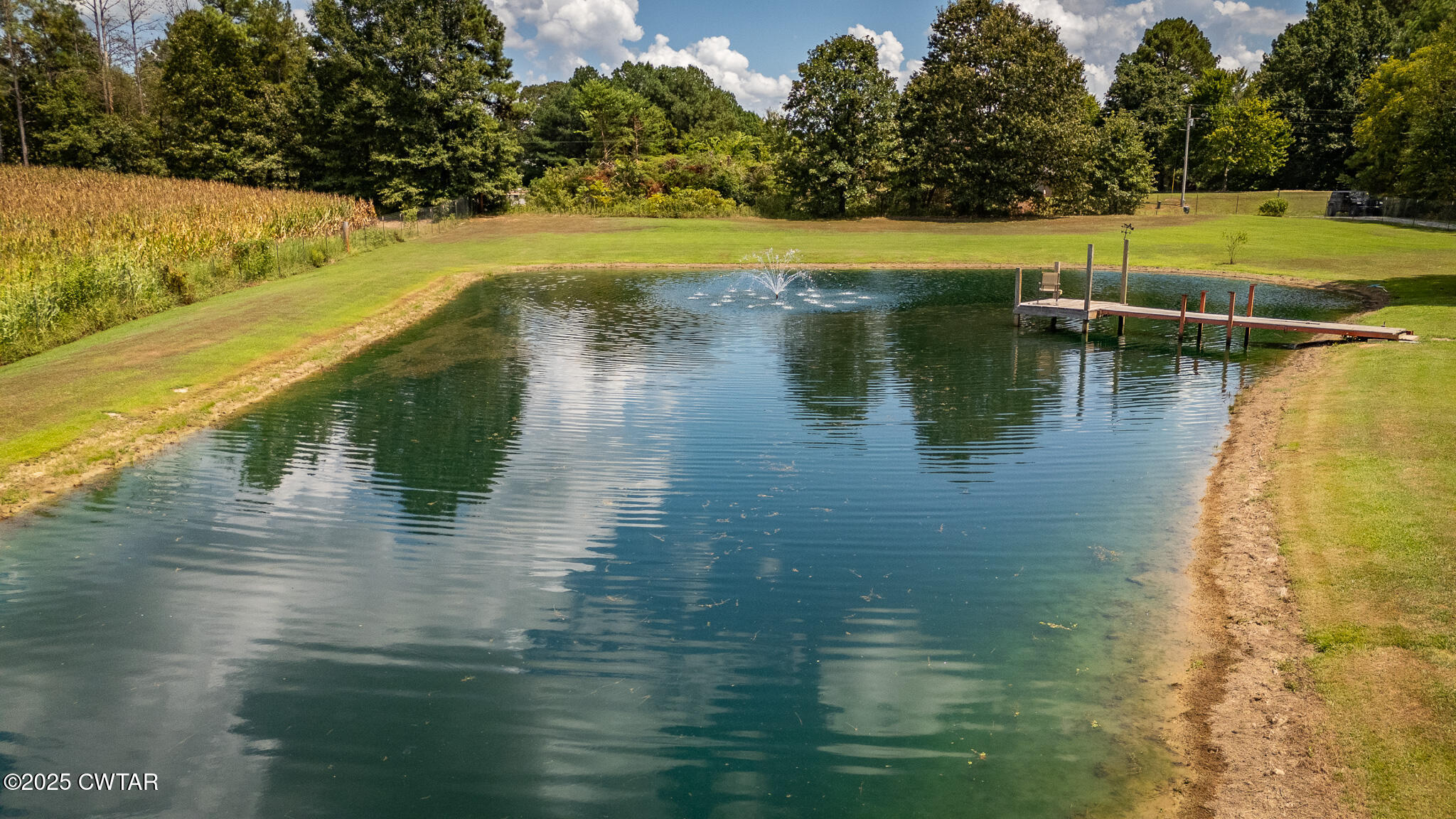 890 Snyder Road Martin, TN 38237 - Photo 7 of 33 a view of a lake with a yard
