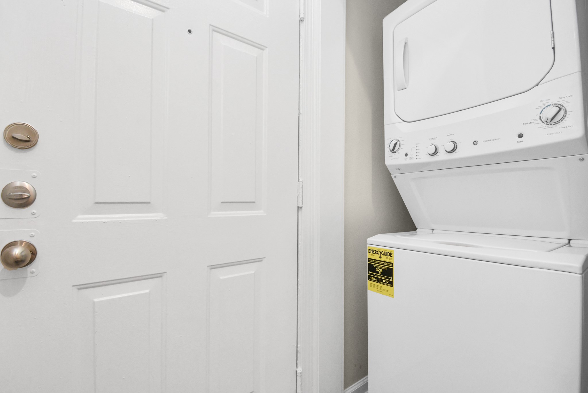 2222 Maroneal Street, Unit 1414 Houston, TX 77030 - Photo 14 of 15 two utility room with dryer and washer