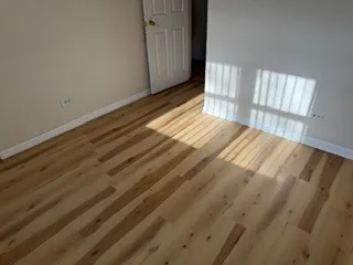 a view of wooden floor