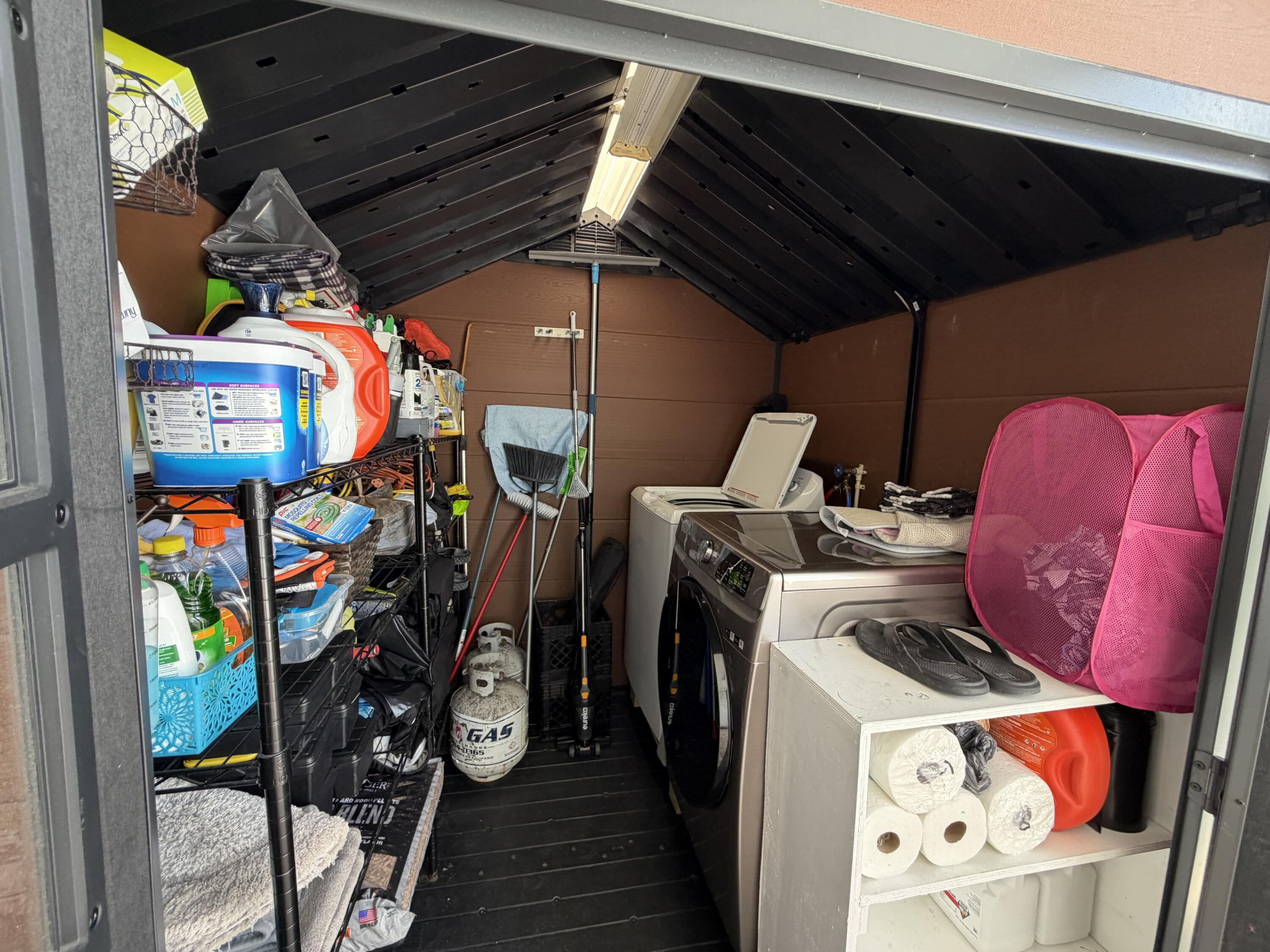 325 Calusa Street, Unit 81 Key Largo, FL 33037 - Photo 26 of 34 Shed with laundry