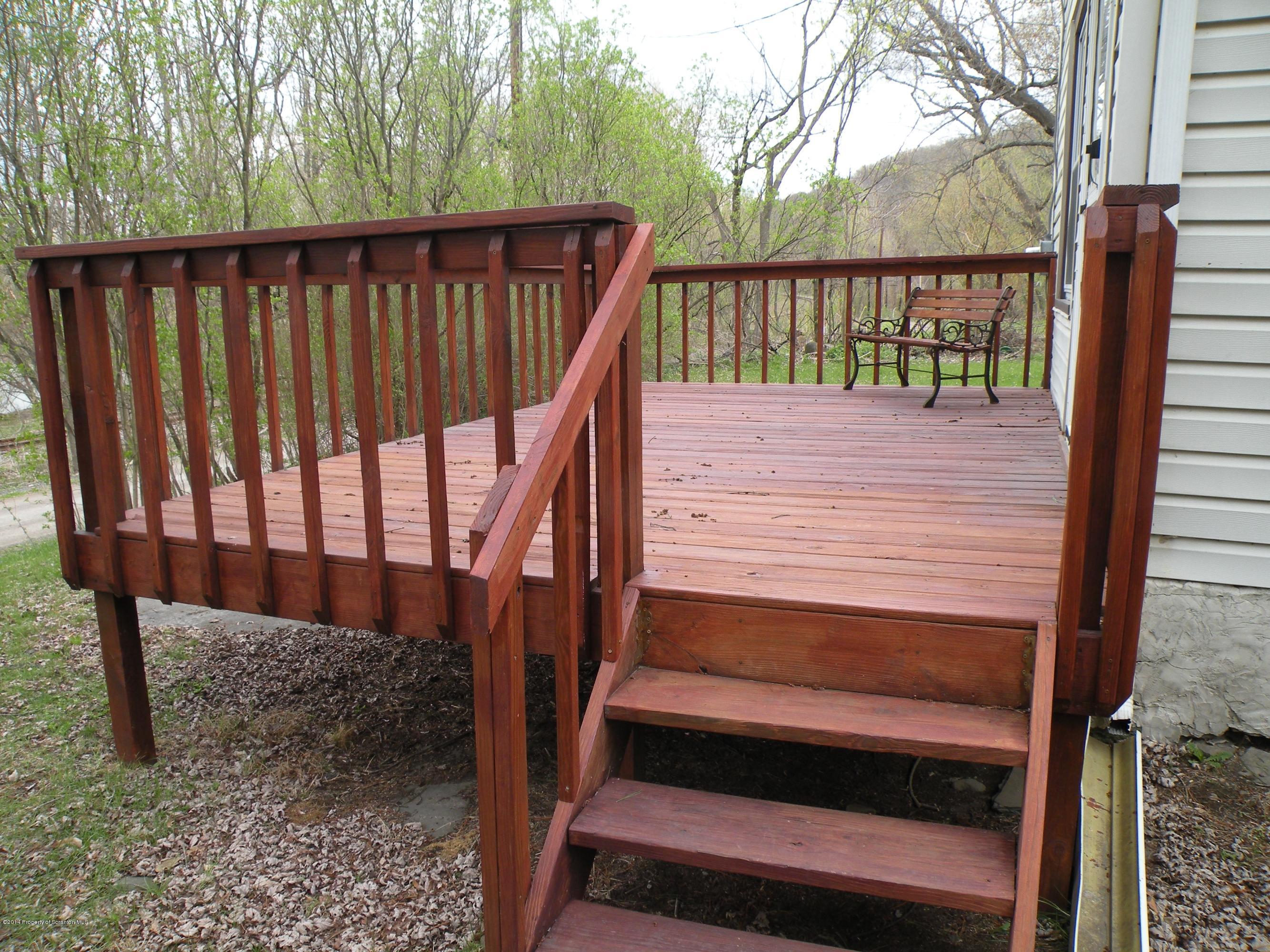 401 Clagett Road Wyalusing, PA 18853 - Photo 3 of 37 a view of wooden deck