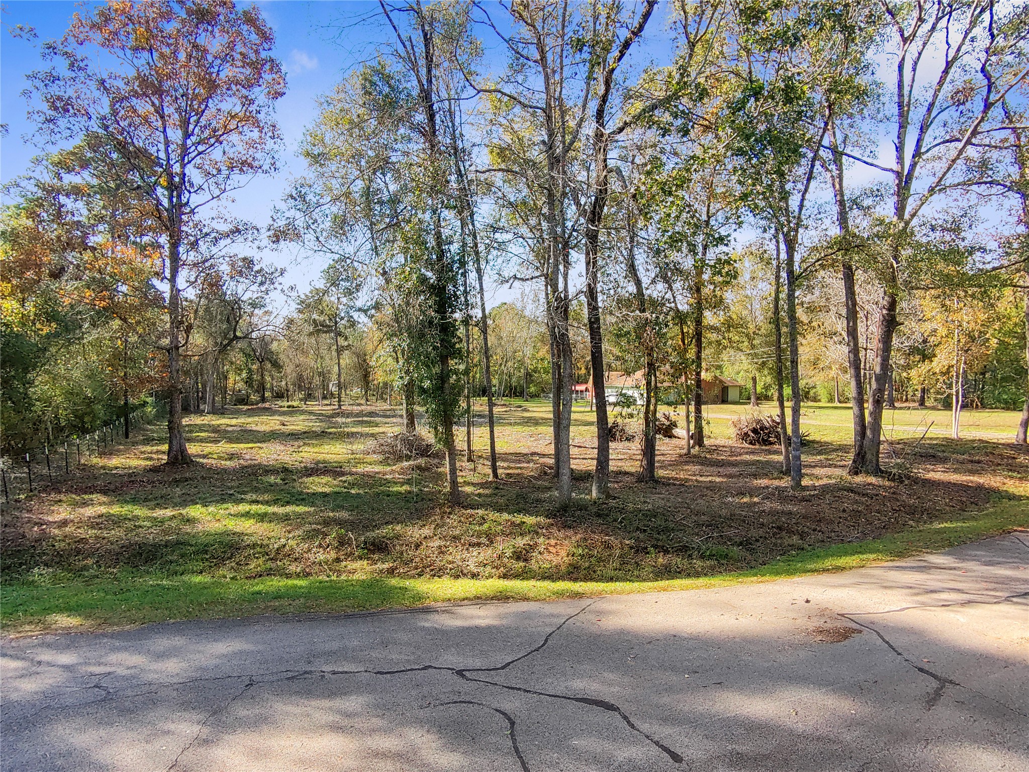 1697 O' Daniel Conroe, TX 77301 - Photo 2 of 8 a view of a yard with a fountain