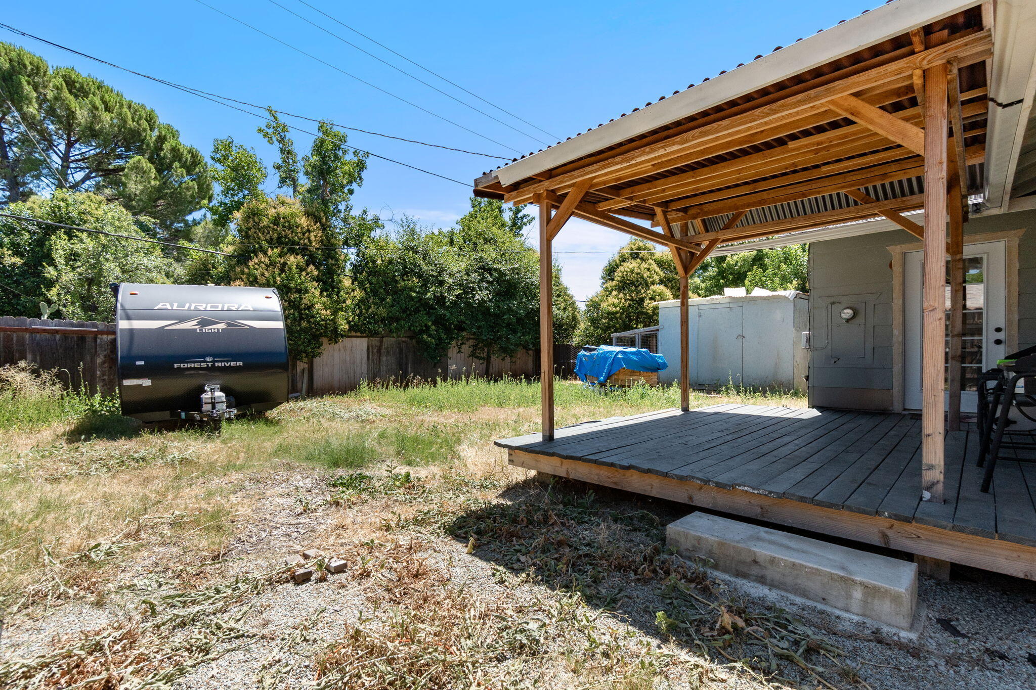 3923 Meteor Street Redding, CA 96002 - Photo 24 of 31 Backyard