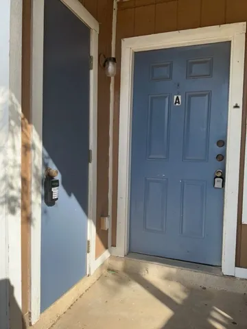 a view of a house with hallway