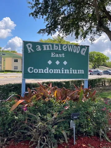 a view of sign board