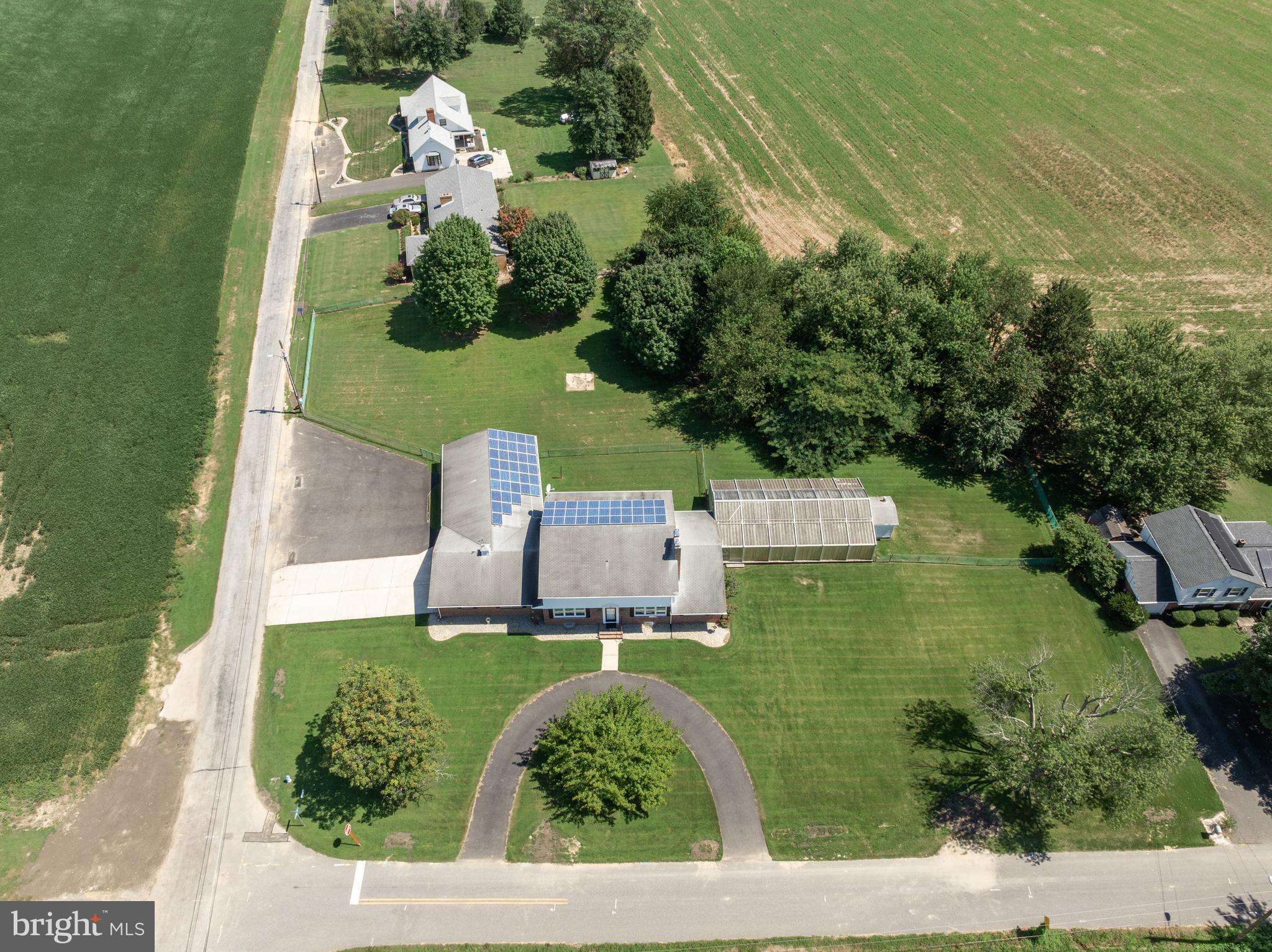 44 Supawna Road Pennsville, NJ 08070 - Photo 48 of 56 an aerial view of a house with a garden
