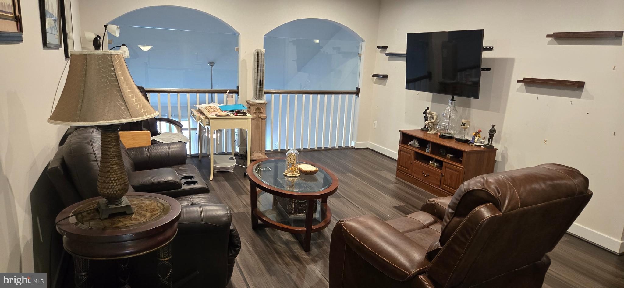 6005 Calla Place Frederick, MD 21703 - Photo 11 of 30 a living room with furniture and a flat screen tv