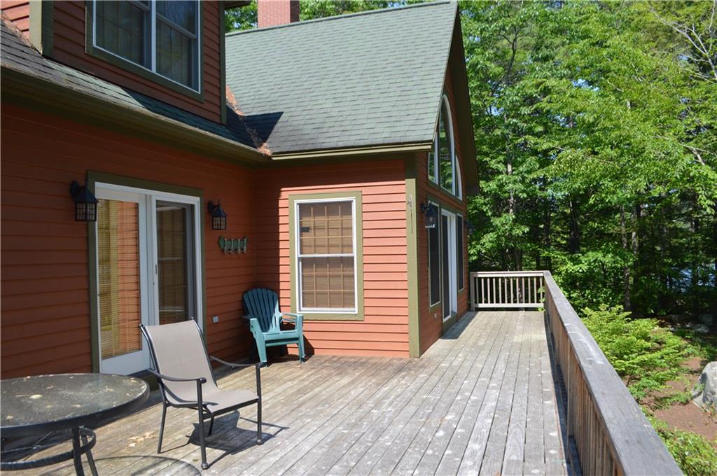 146 Beaver Brook Estates Rome, ME 04963 - Photo 10 of 35 Large Lakeside Deck