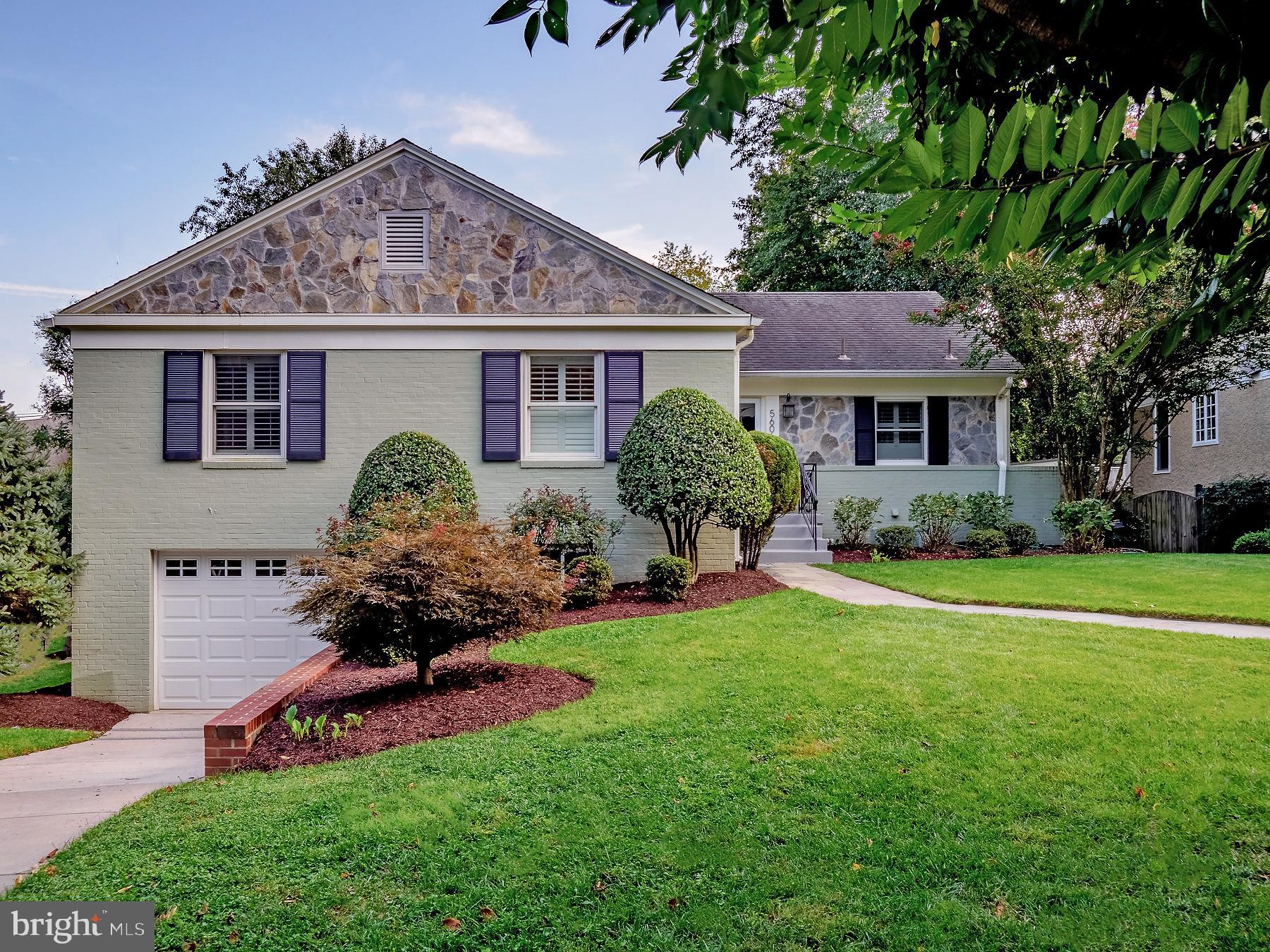 5606 Jordan Road Bethesda, MD 20816 - Photo 2 of 49 Manicured front yard