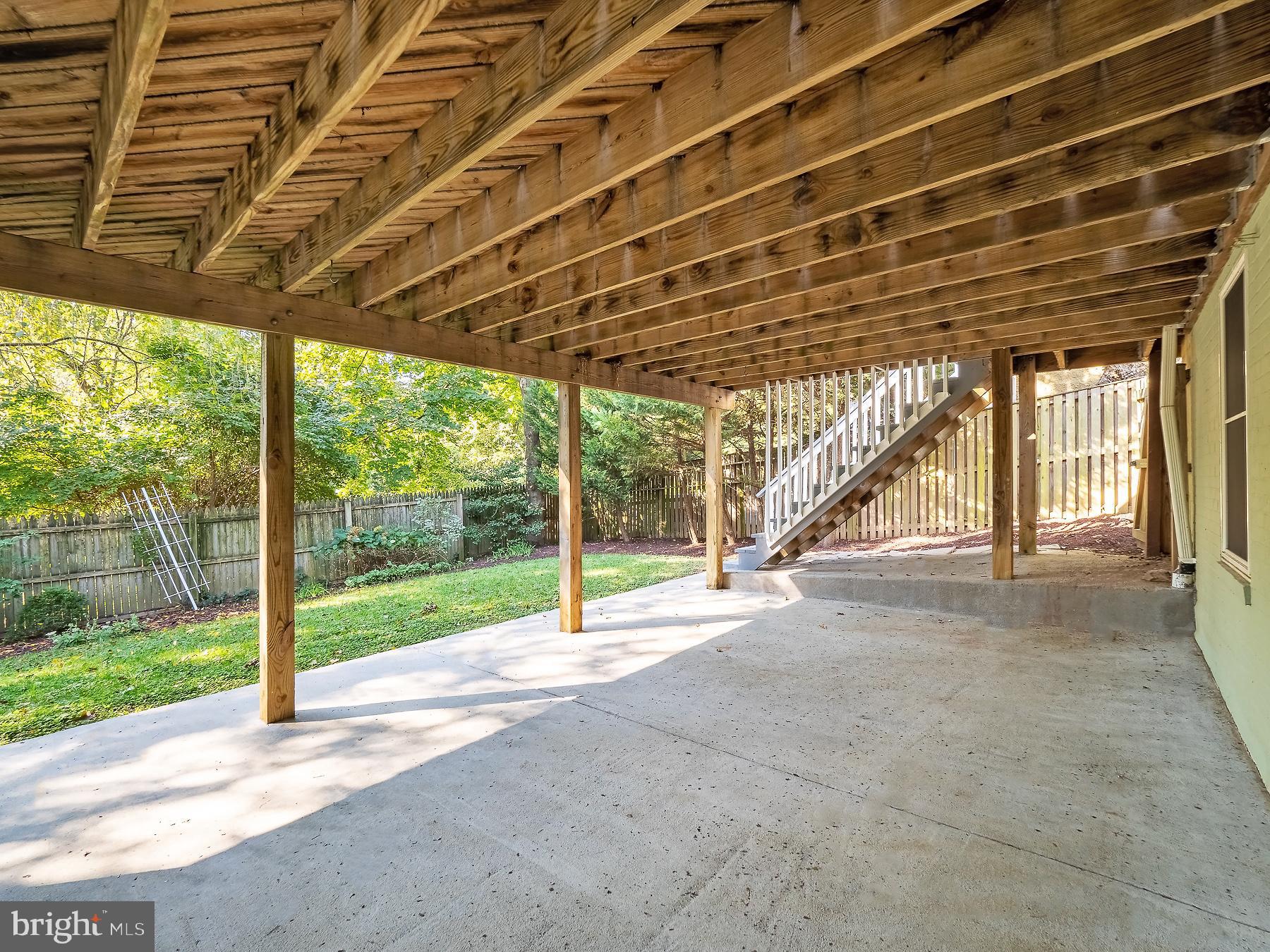 5606 Jordan Road Bethesda, MD 20816 - Photo 40 of 49 Large covered patio