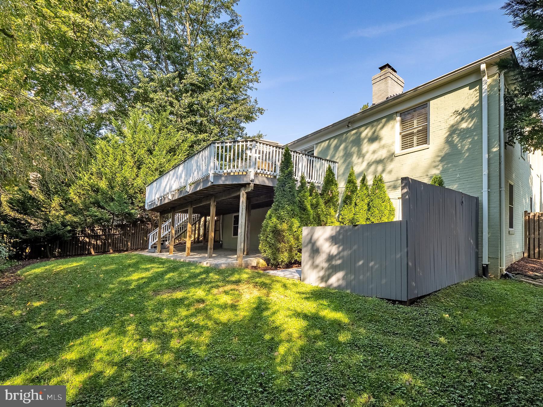 5606 Jordan Road Bethesda, MD 20816 - Photo 41 of 49 Amazing backyard and deck space!