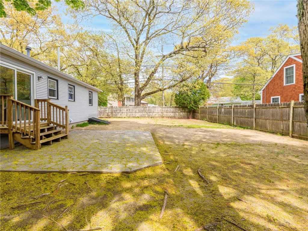 4 Ellsworth Street Warwick, RI 02886 - Photo 27 of 30 Yard with patio