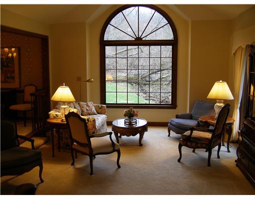 796 Scrubgrass Road Mt. Lebanon, PA 15243 - Photo 3 of 16 Living Room. Lovely formal living room off the foyer with beautiful view of the wooded landscape.