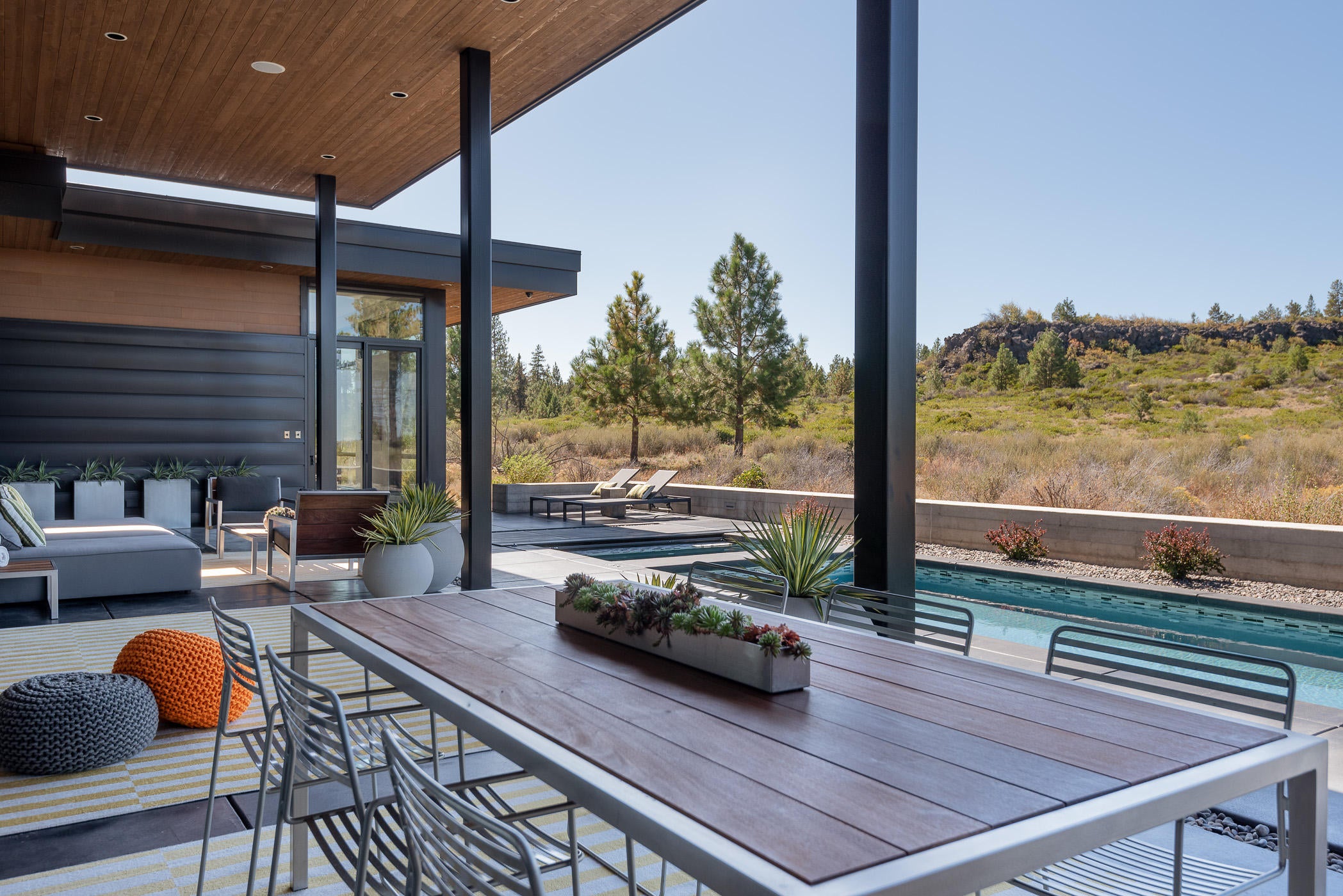 61381 Southwest Bonneville Loop Bend, OR 97702 - Photo 26 of 56 26Dining to poolBonneville_Natalie-24