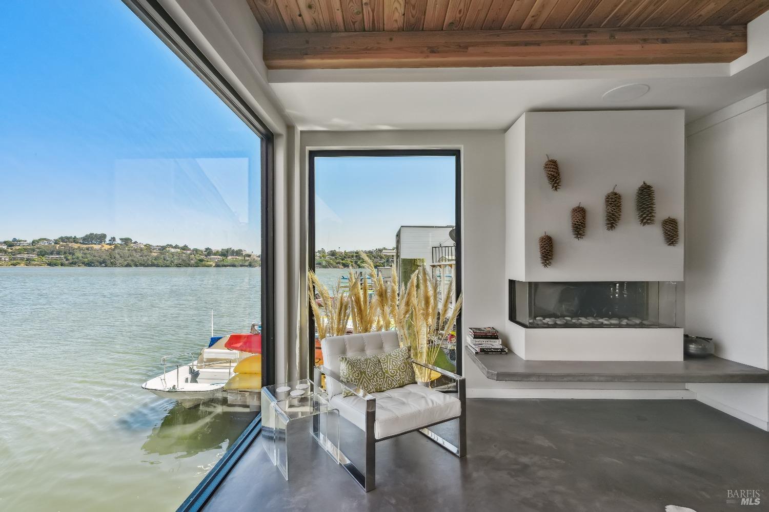 15 Gate 6 1/2 Road Mill Valley, CA 94941 - Photo 14 of 33 a view of sitting area with furniture and floor to ceiling window
