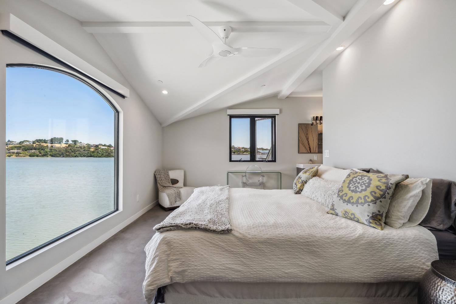 15 Gate 6 1/2 Road Mill Valley, CA 94941 - Photo 19 of 33 a bedroom with a bed and window