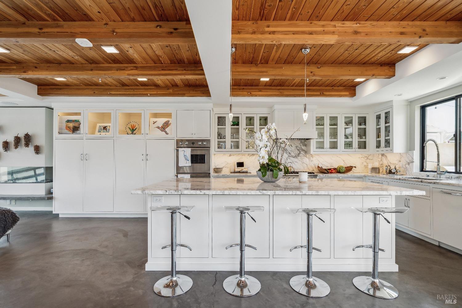 15 Gate 6 1/2 Road Mill Valley, CA 94941 - Photo 8 of 33 a kitchen with furniture and window