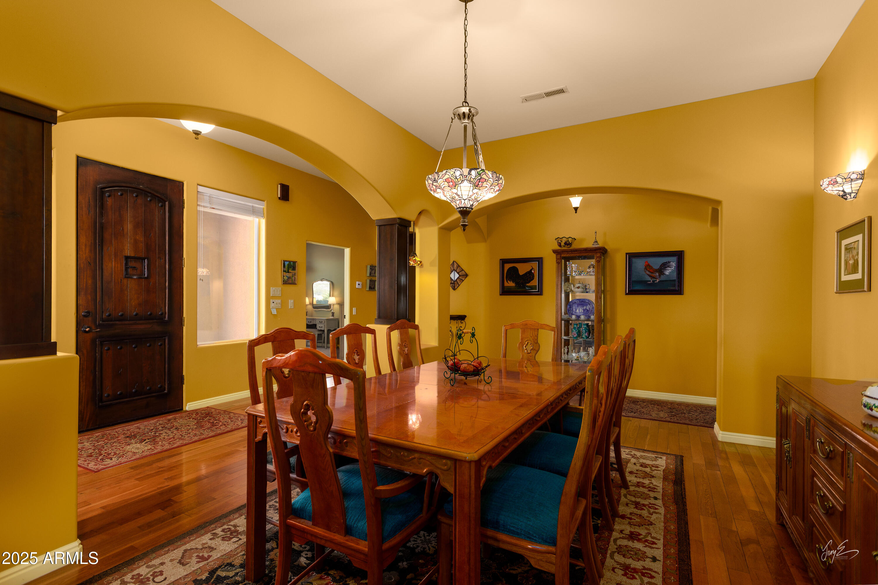 2601 South Frehner Road Littlefield, AZ 86432 - Photo 14 of 32 a view of a dining room with furniture and wooden floor
