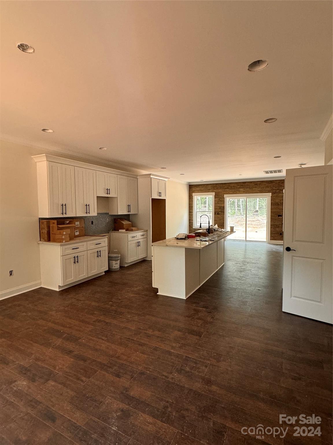 8560 Castor Road Salisbury, NC 28146 - Photo 5 of 13 a large white kitchen with lots of counter top space and cabinets