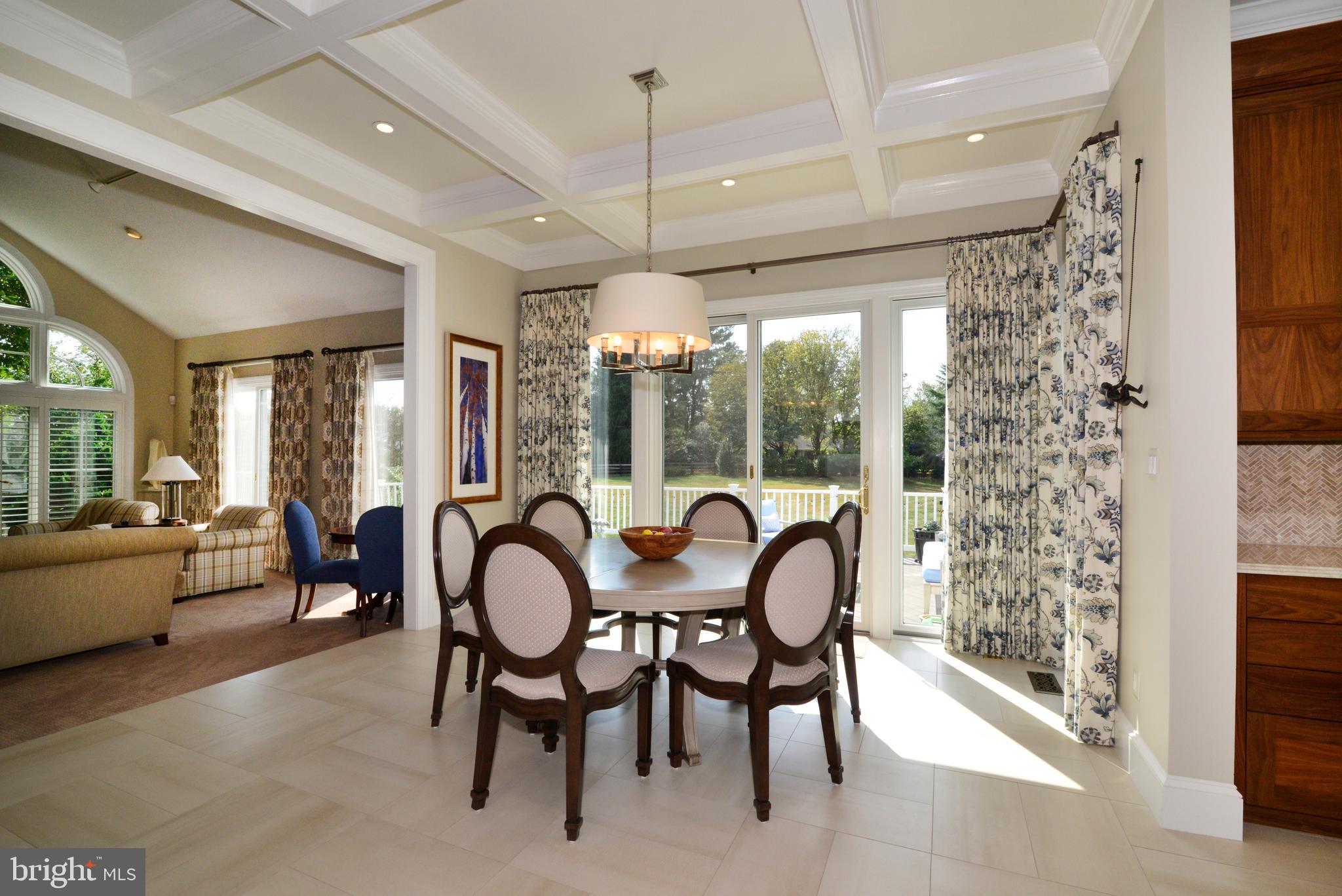 10507 Wickens Road Vienna, VA 22181 - Photo 12 of 59 Breakfast Room Opens to Deck Overlooking Rear Yard