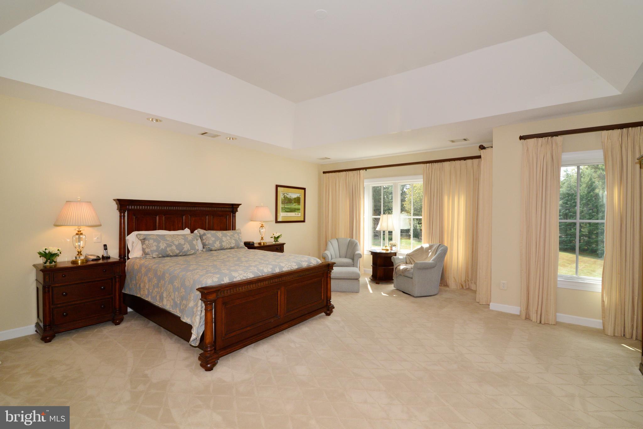 10507 Wickens Road Vienna, VA 22181 - Photo 29 of 59 Master Bedroom w/ Windows Overlooking Private Yard