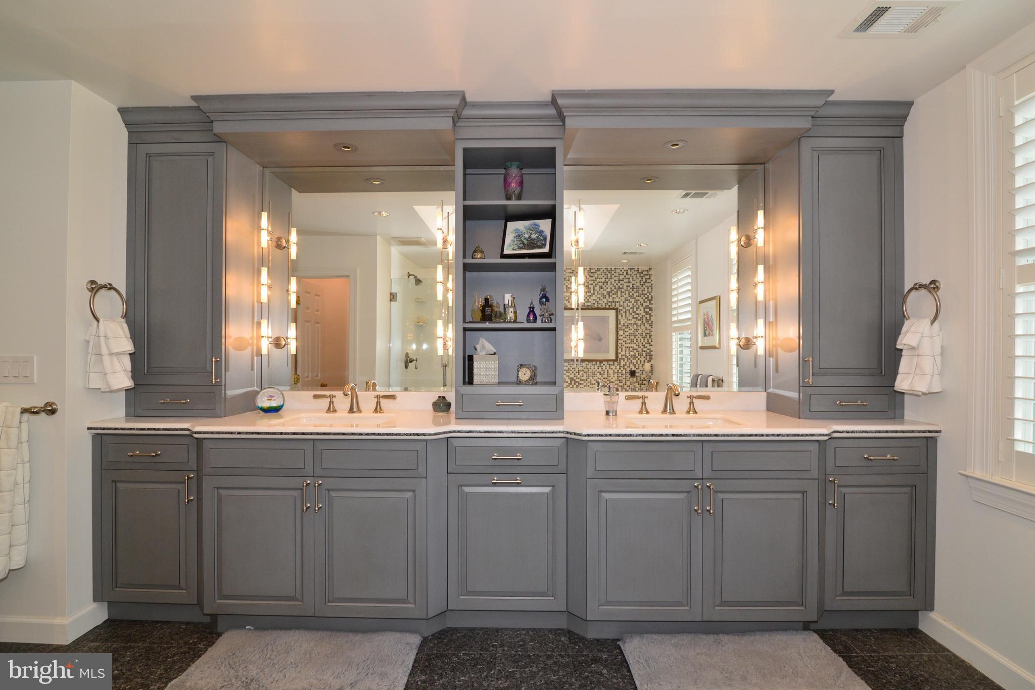 10507 Wickens Road Vienna, VA 22181 - Photo 32 of 59 Master Bath with Elegant Finishes.