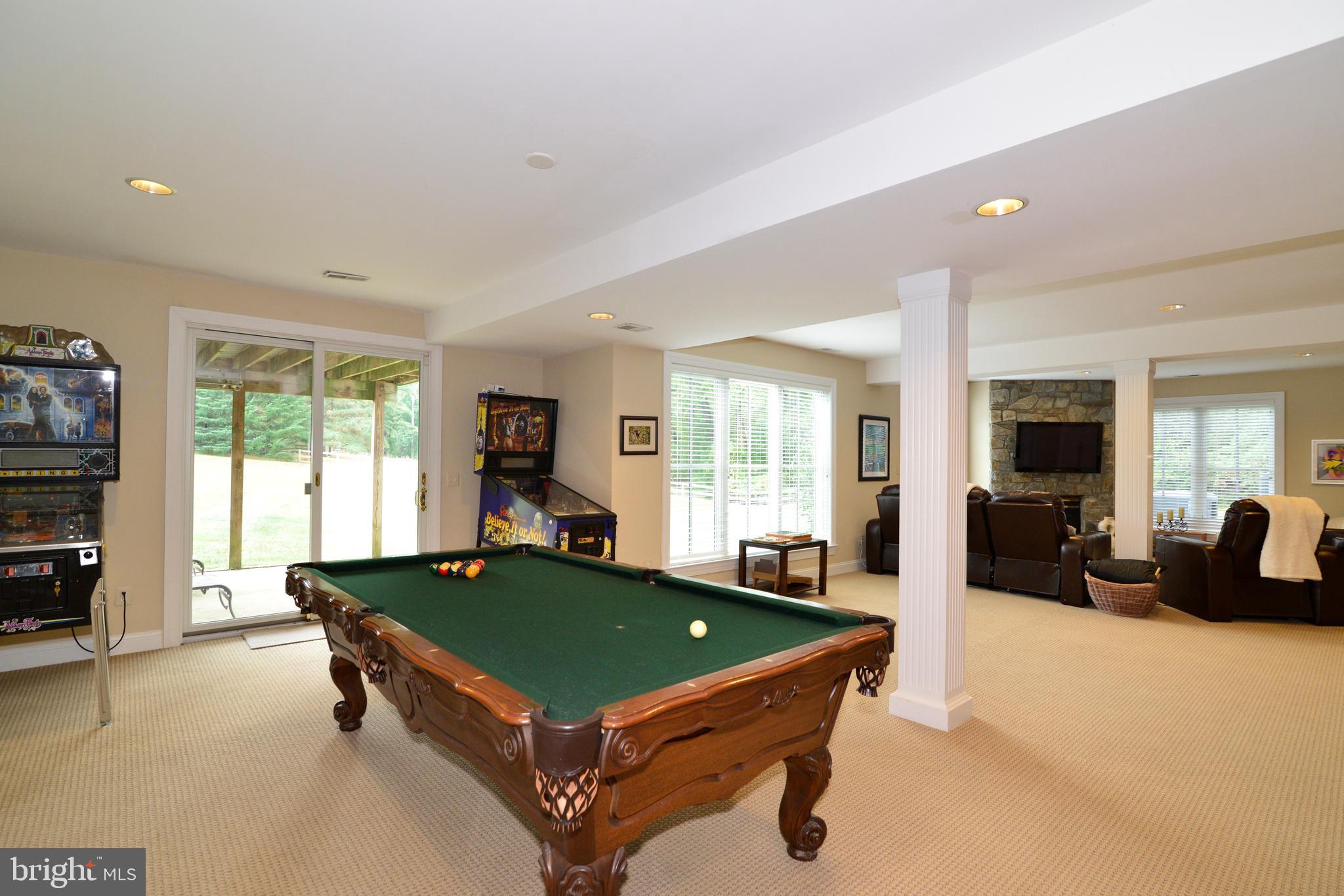 10507 Wickens Road Vienna, VA 22181 - Photo 42 of 59 Lower Level Billiard Room.