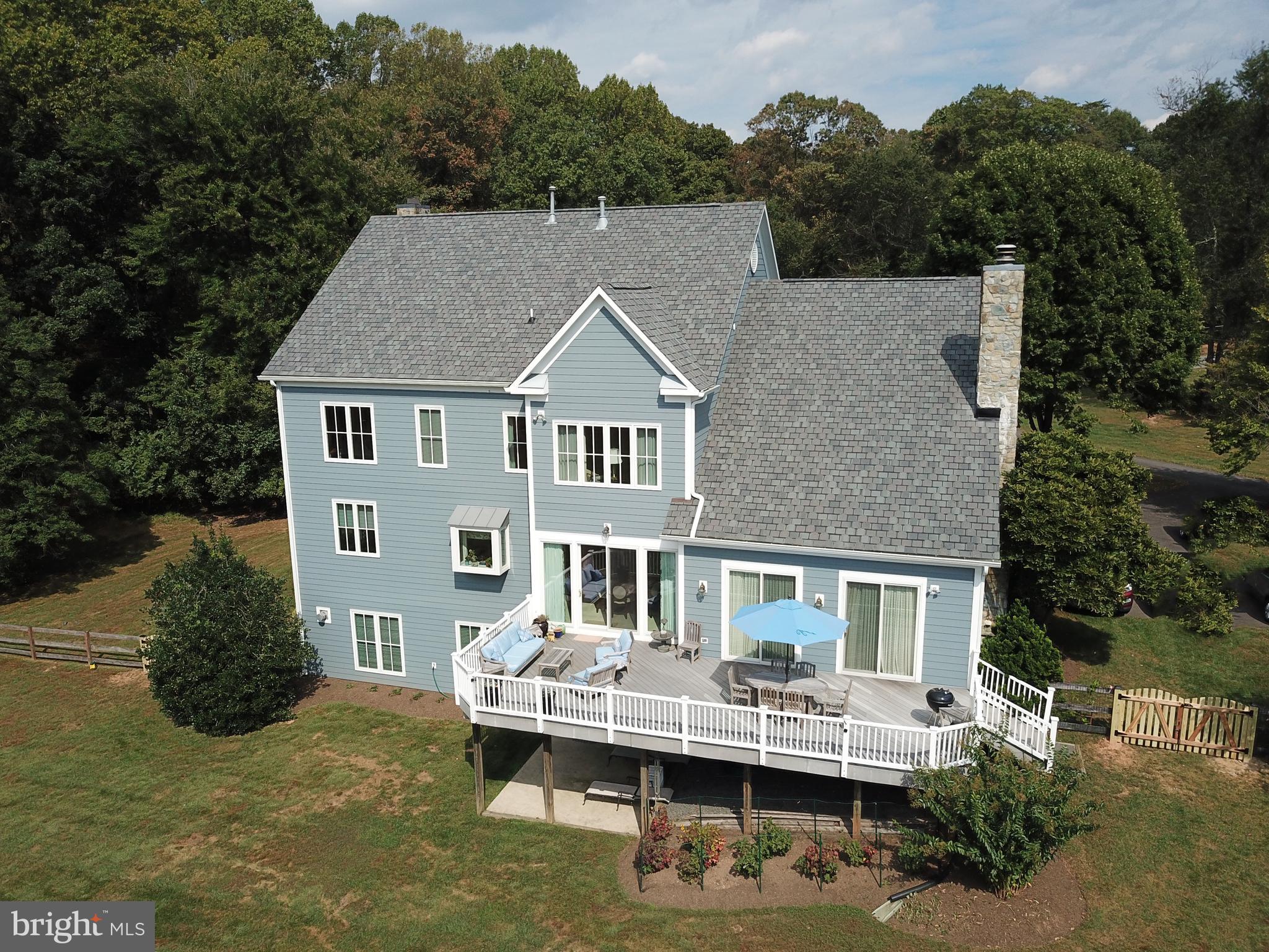 10507 Wickens Road Vienna, VA 22181 - Photo 51 of 59 Arial View of Rear of Home.