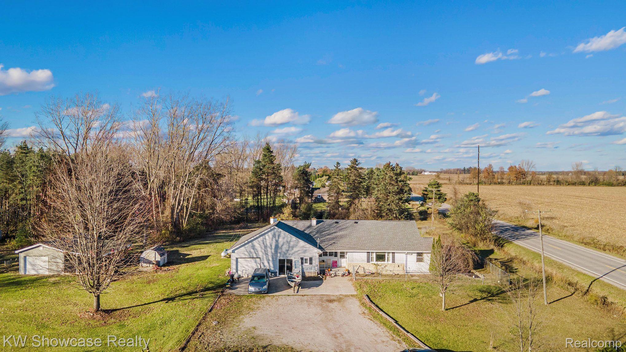 491 East Parish Road Kawkawlin, MI 48631 - Photo 28 of 32 home from sky