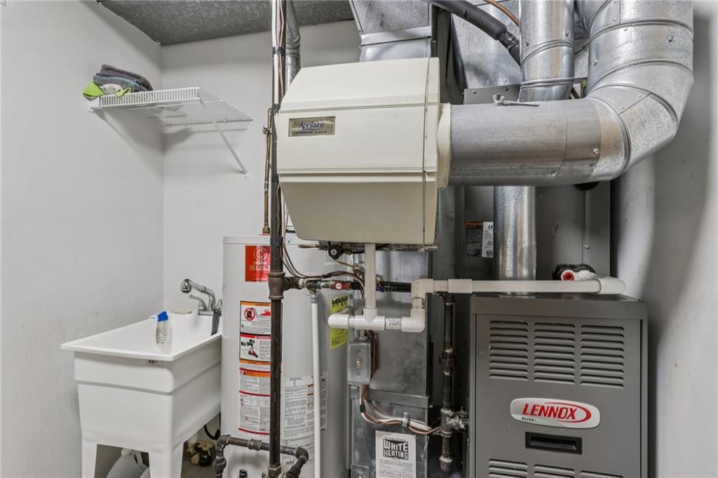 416 Chandler Place Pittsburgh, PA 15212 - Photo 20 of 38 a close view of water heater room