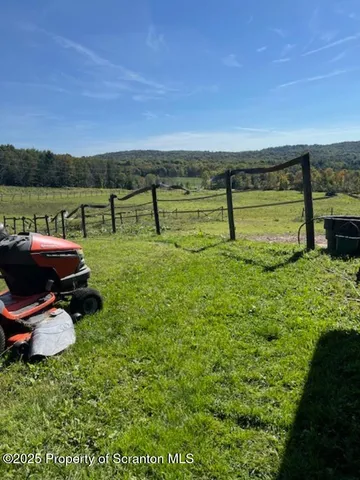 a view of a back yard