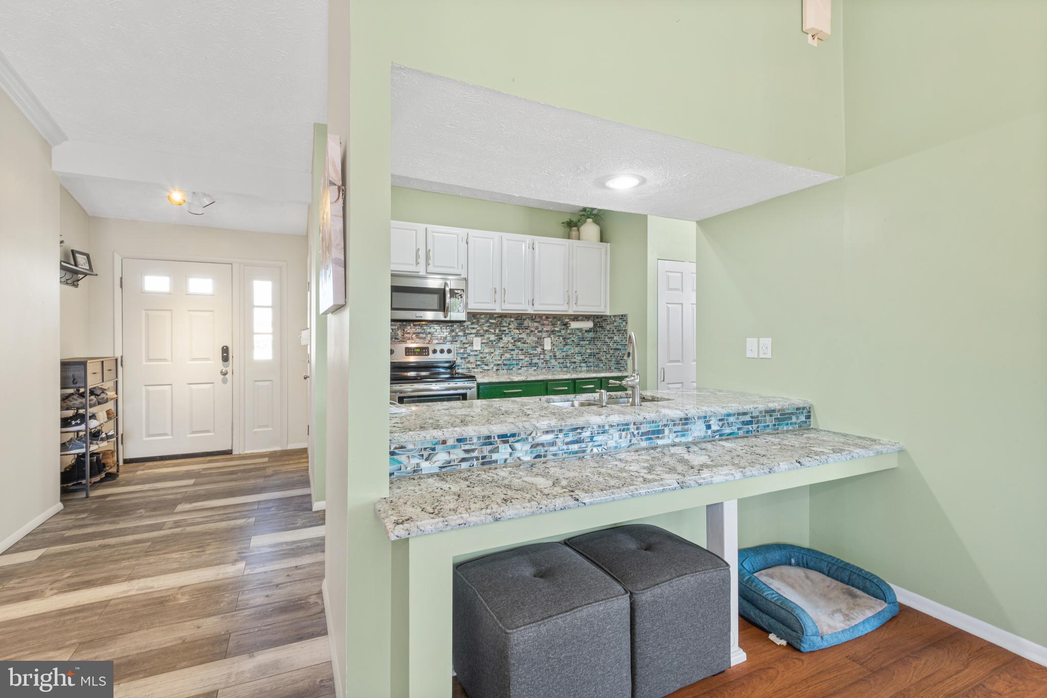 4535 Cub Run Road Chantilly, VA 20151 - Photo 14 of 49 a view of kitchen with granite countertop window and refrigerator