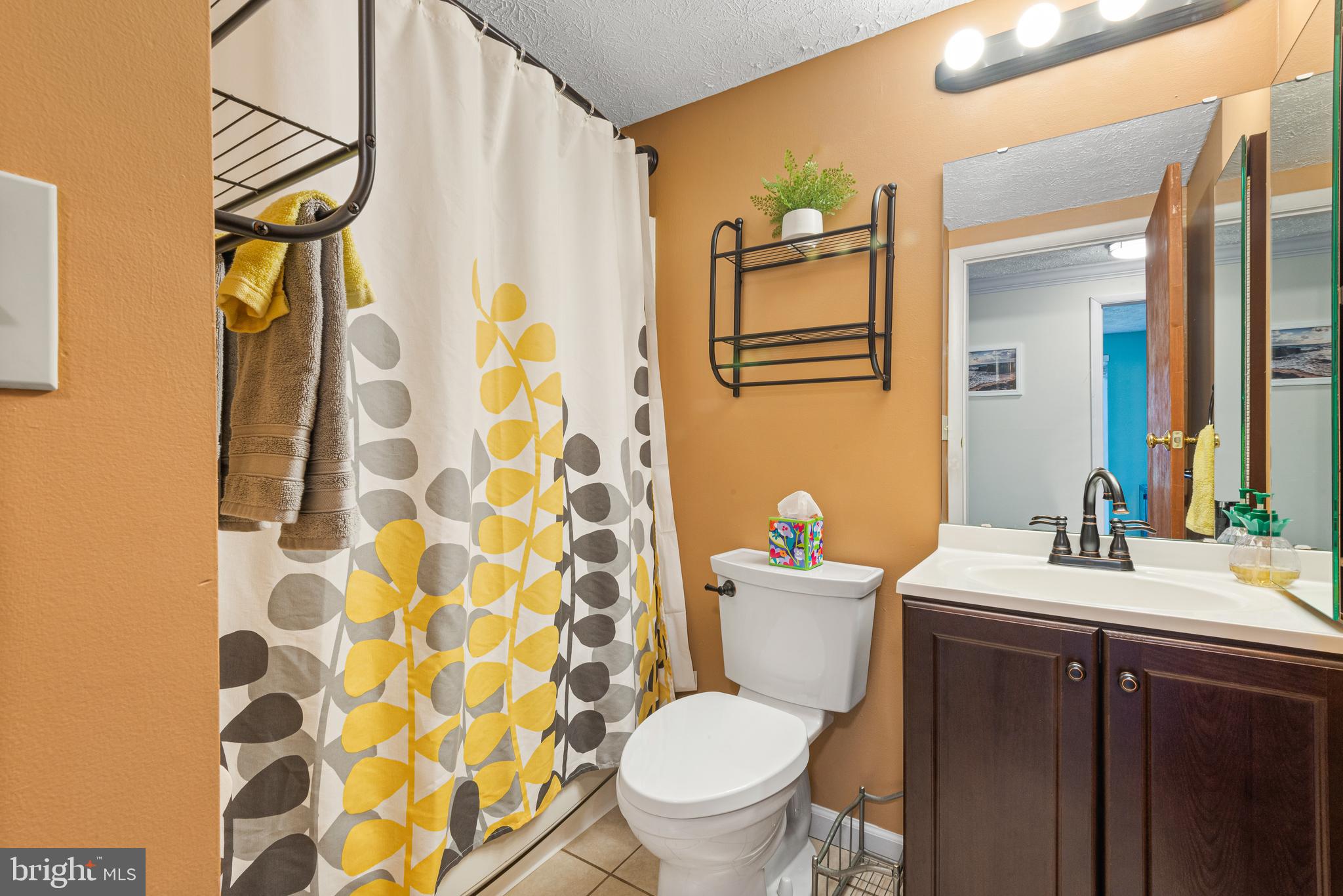 4535 Cub Run Road Chantilly, VA 20151 - Photo 30 of 49 a bathroom with a sink a toilet and shower curtain