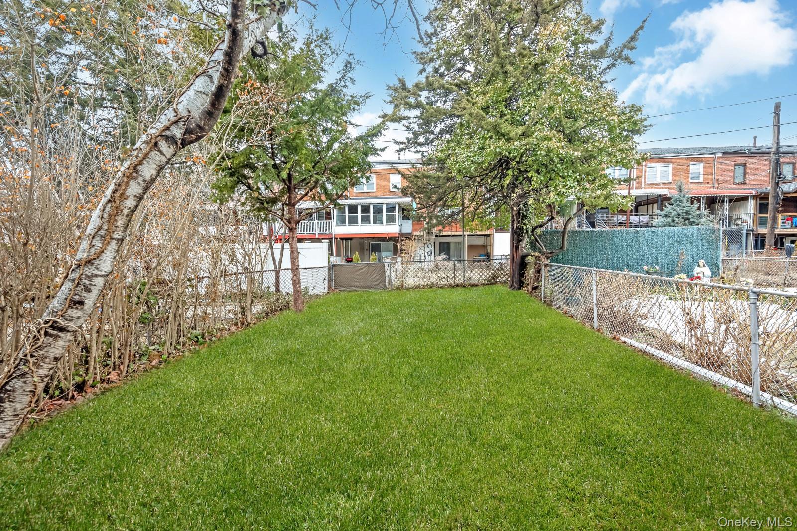 69-31 61st Road Queens, NY 11379 - Photo 27 of 28 a view of a yard with a large tree