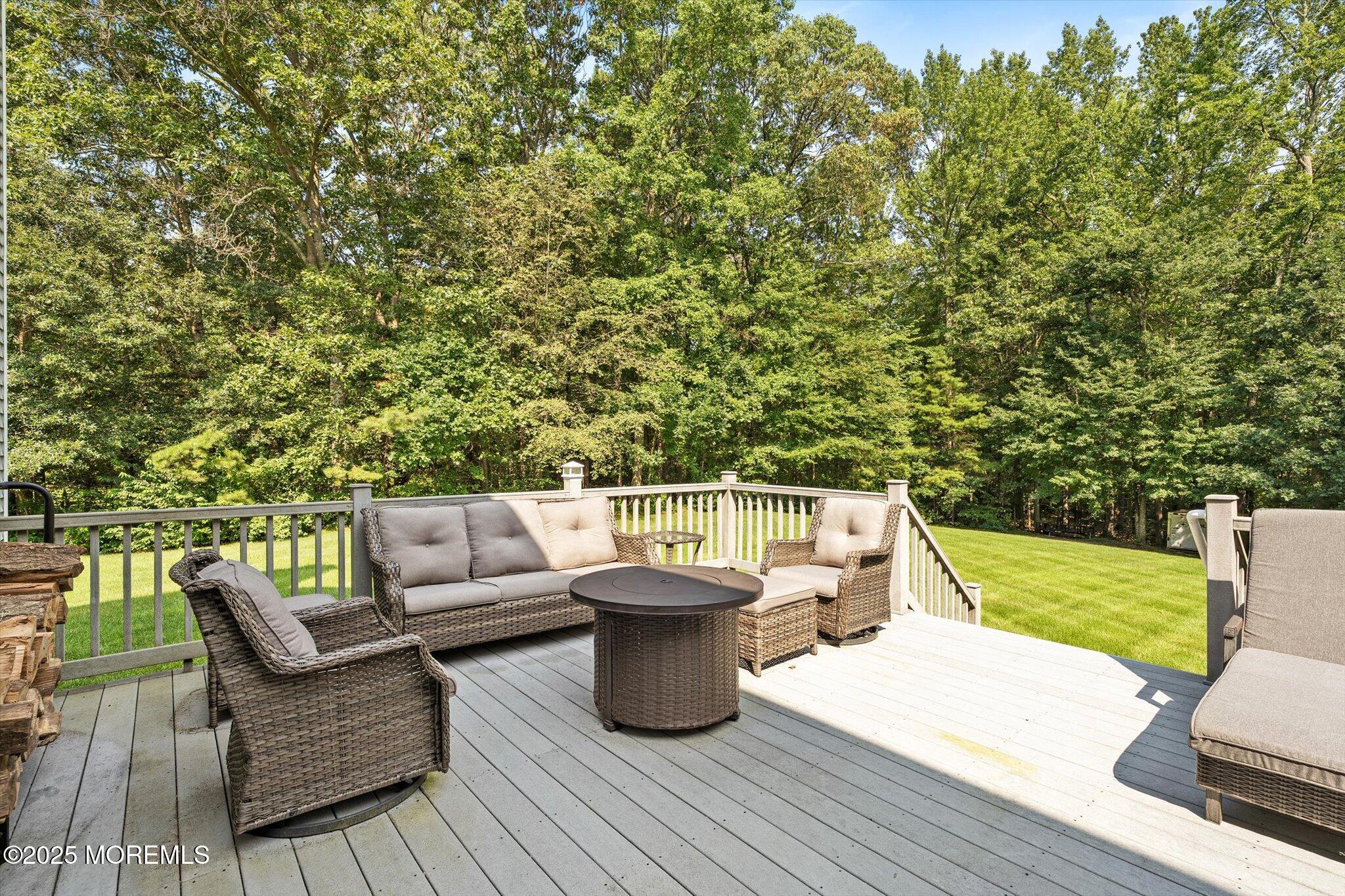 90 Sanders Lane Cream Ridge, NJ 08514 - Photo 31 of 48 a view of sitting area with furniture on wooden floor