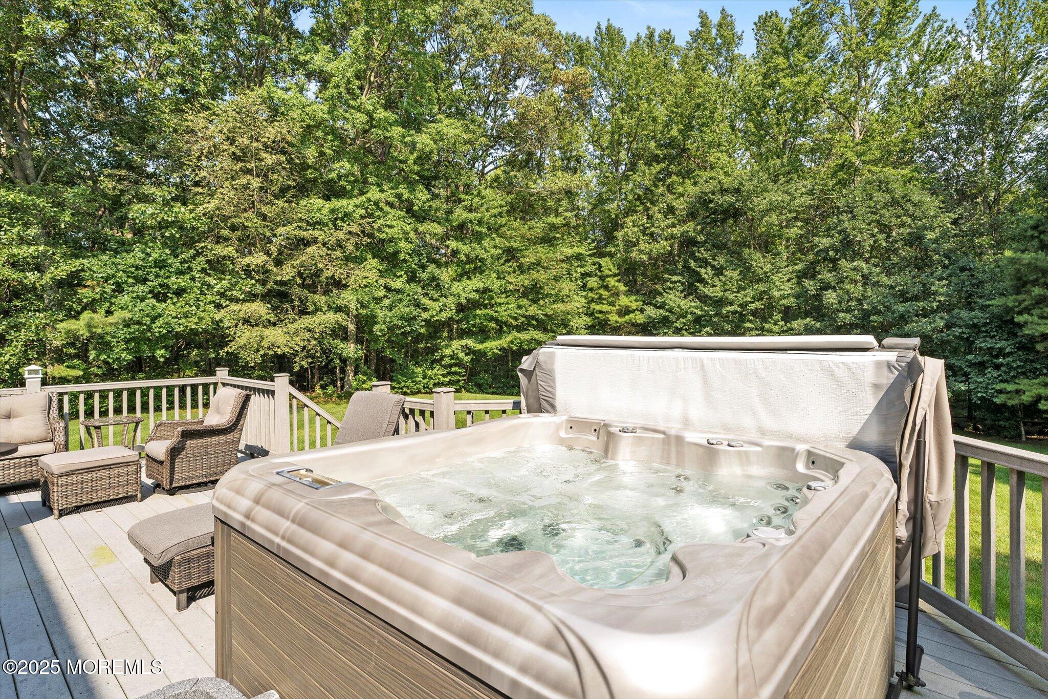 90 Sanders Lane Cream Ridge, NJ 08514 - Photo 33 of 48 a terrace with trees
