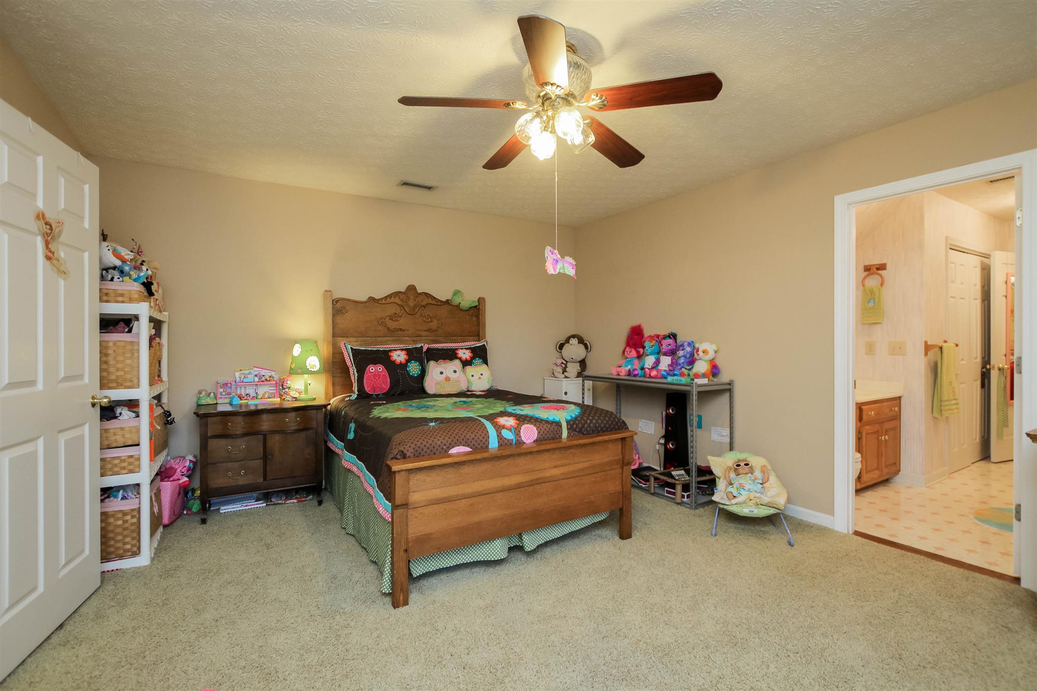 408 Ranch Road Portland, TN 37148 - Photo 16 of 29 This bedroom as a Jack-n-Jill bath, dormer window and two large closets.
