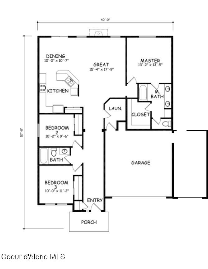 6319 West Harmony Street Rathdrum, ID 83858 - Photo 49 of 49 Hudson Floor Plan