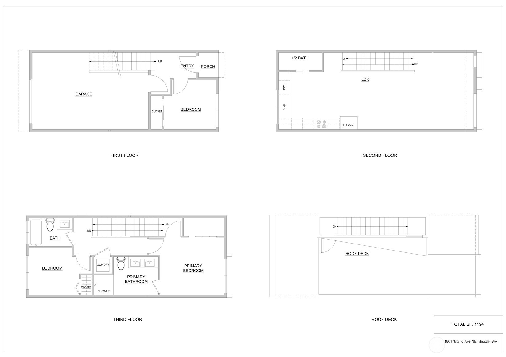 18017 2nd Avenue Northeast, Unit B Seattle, WA 98155 - Photo 18 of 19