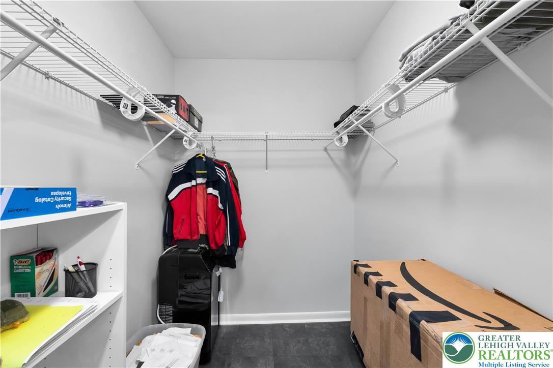 2011 Greenwood Road Allentown, PA 18103 - Photo 37 of 52 Well-appointed walk-in closet offers ample storage and efficient organization.