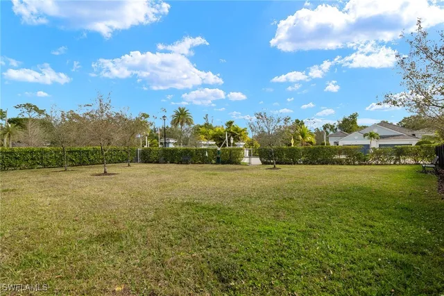 a view of outdoor space and yard