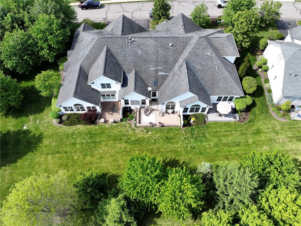 408 Independence Lane Freedom, PA 15042 - Photo 22 of 26 an aerial view of a house with garden space and street view