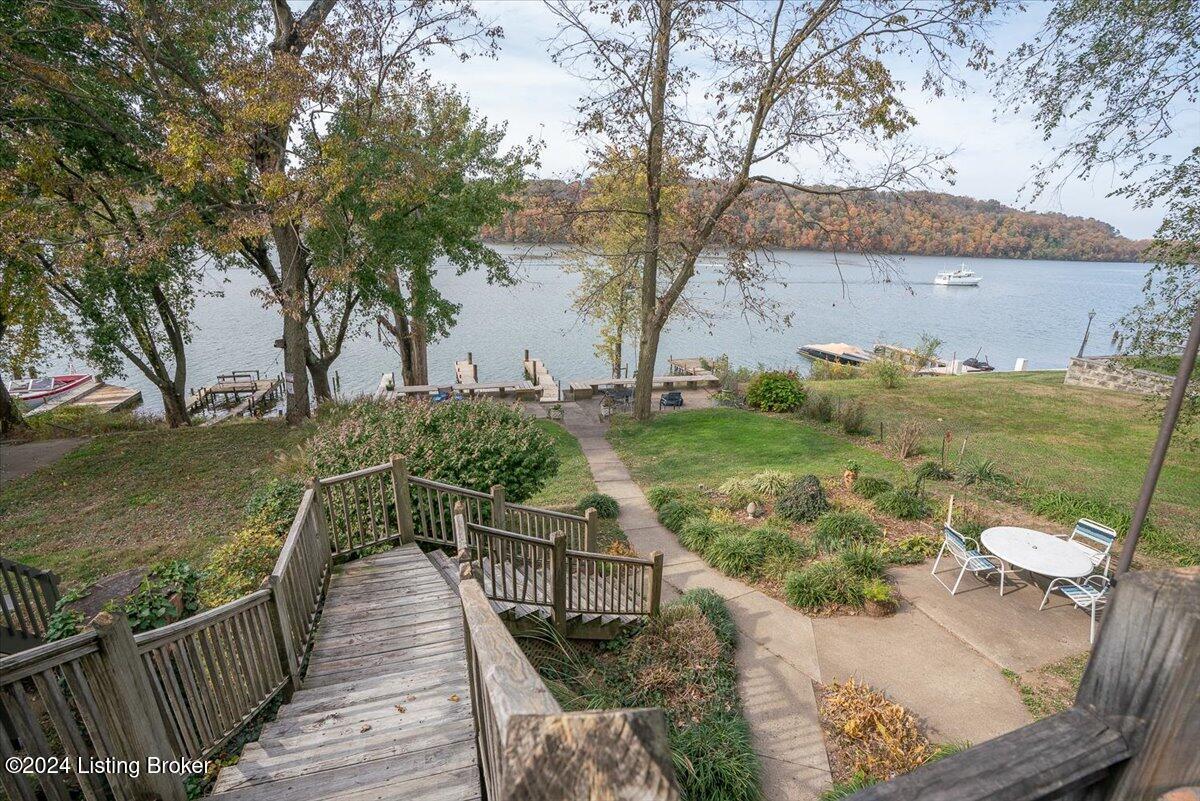 1122 Riverside Drive Prospect, KY 40059 - Photo 58 of 87 Deck stairs to yard.