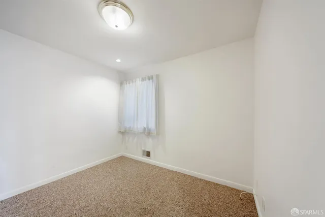 a view of empty room